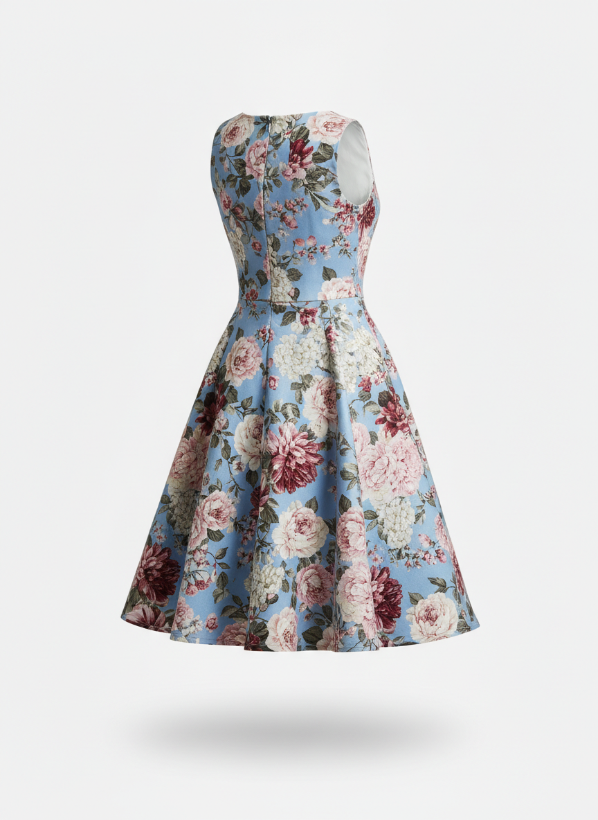 Floral A-Line Dress