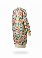Women's Floral Embroidered Cardigan