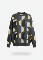 Women's Geometric Pattern Sweater