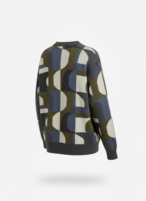 Women's Geometric Pattern Sweater