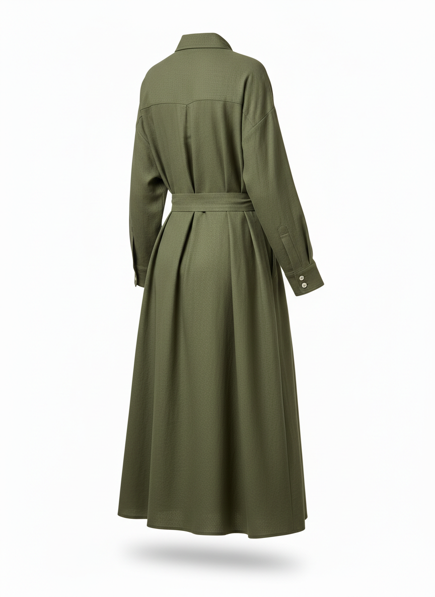 Long Sleeve Shirt Dress