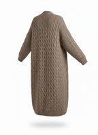 Women's Longline Open Front Cardigan