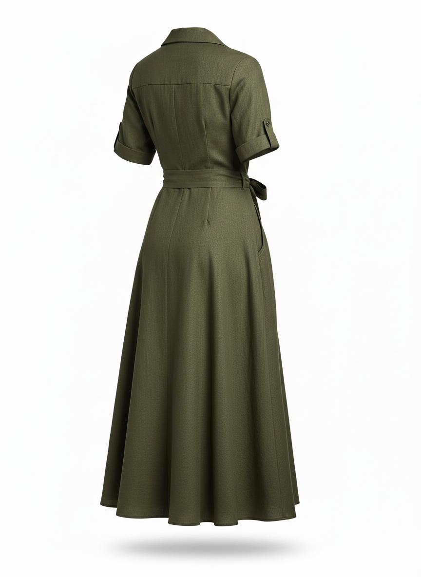 Women's Midi Wrap Dress – Zadevi