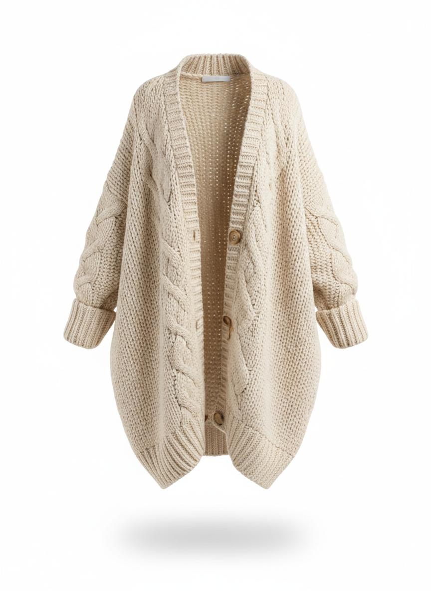 Women's Oversized Knit Cardigan
