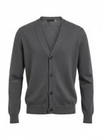 Women's V-Neck Button Cardigan