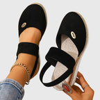 Women's Comfort Espadrille Wedge Sandals with Ankle Strap | Willow