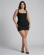 Women's Draped Corset Mini Dress | Iris