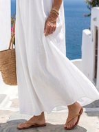 Women's Flowy Lightweight Sleeveless Maxi Dress | Willow