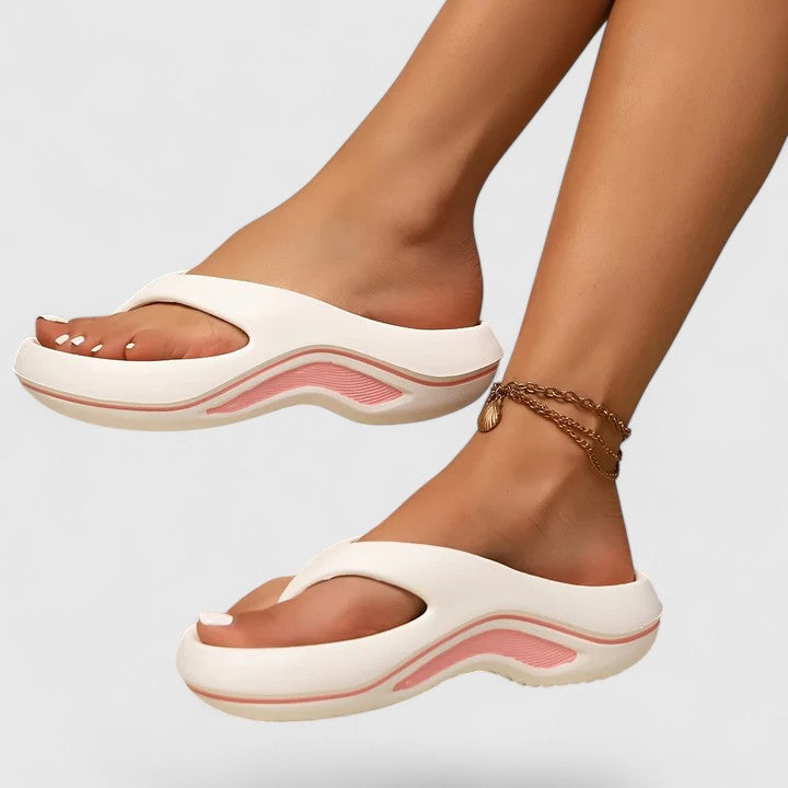 Women's Orthopedic Wedge Platform Flip-Flop Sandals | Ingrid