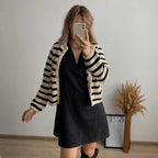 Women's Sleeveless Linen V-Neck Wrap Mini Dress | Una