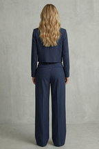 Women's Striped Blazer and Trouser Co-ord Set | Piper