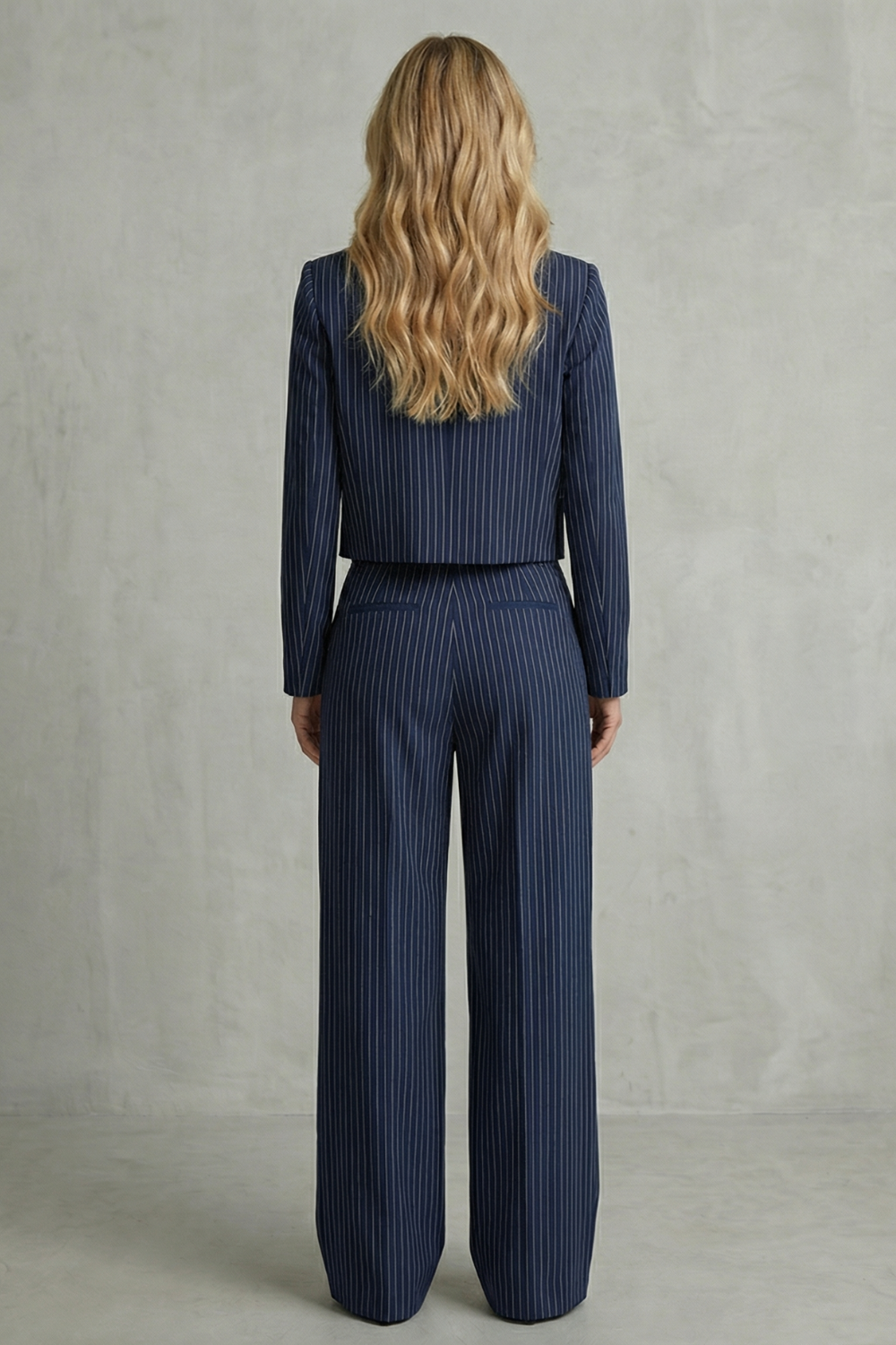 Women's Striped Blazer and Trouser Co-ord Set | Piper