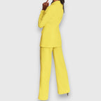 Women's Two-Piece Blazer & Wide-Leg Trouser Suit Set | Claire